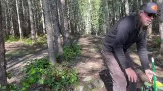 Rainshadow Disc Golf Park front nine.  March of 2023.