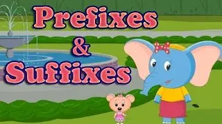 Prefixes and Suffixes - English Grammar, Fun & Educational Game for Children, Grade 2