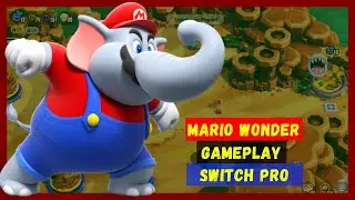 Yuzu Super Mario Wonder Nintendo Switch - Gameplay PC Fraco i7 3770 gtx 960