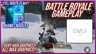 HUAWEI NOVA 5T EMUI 11 || BATTLE ROYALE GAMEPLAY CALL OF DUTY MOBILE (w/ ANTUTU BENCHMARK)