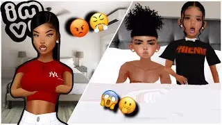 MY DAUGHTER SNUCK A BOY IN THE HOUSE👦🏽 (IMVU SKIT)