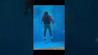 Dhoka part 1 #hydroman #underwaterdance #shorts