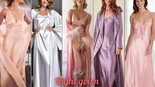 mostly attractive and special night wear sleepwear night gown designing