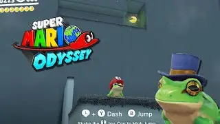 Super Mario Odyssey - Cap Kingdom - Secrets of the Frog Pond - 95/880 - 100% Walkthrough