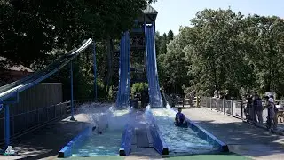 Waterfall - Fail Water Slide - Oakwood Theme Park - Offride