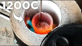 How We Made A 1200C Metal Melting Furnace