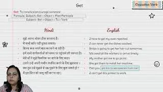 Causative Verb explanation | What is a Causative Verb