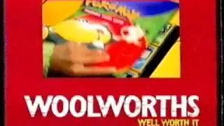Woolworths Pokemon Cards advert 2001