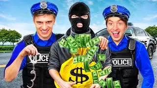 Стали ПОЛИЦЕЙСКИМИ на 24 ЧАСА Челлендж !