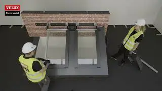 Installation video   Coupled Flashing VELUX Modular Skylights WALLMOUNTED Longlight