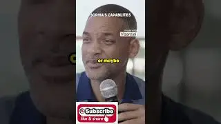 will smith fall in love with robotic Sophia