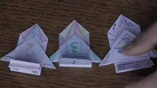 Машинка из бумаги