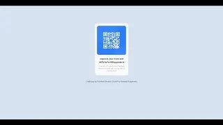 QR Code Component - Using Tailwind CSS