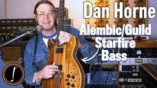 Dan Horne (Circles Around The Sun) Plays An Alembic/Guild Starfire Bass | Let's Hear It
