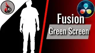 Green Screen mit DaVinci Resolve Fusion 16 - Green Screen entfernen