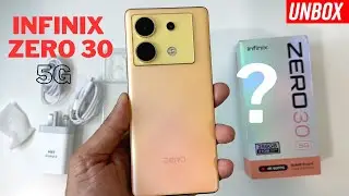 Infinix Zero 30 5G Golden Hour Unboxing!! Best Vlogging Smartphone