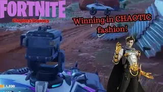 Winning in CHAOTIC fashion! (Fortnite Battle Royale)