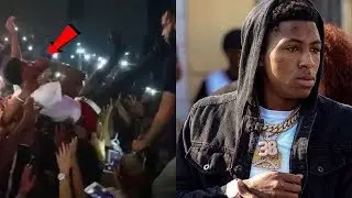 NBA YOUNGBOY GETS 11K CHAIN SNATCHED OFF NECK! *VIDEO*