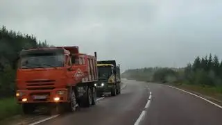 Дорога в пути по делам в Череповец