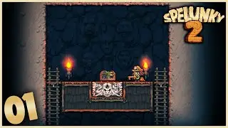 Let's Play Spelunky 2 - Part 1 - The Walls are Shifting... AGAIN!