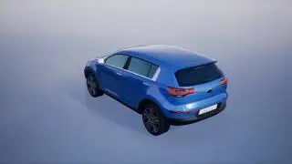 KIA Sportage SUV 3D Model