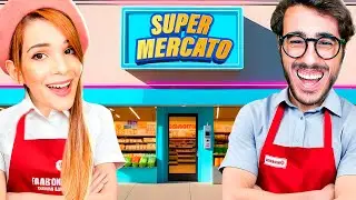 HO GIOCATO PER 100 GIORNI NEL NOSTRO FOLLE SUPERMERCATO! - Grocery Store Simulator