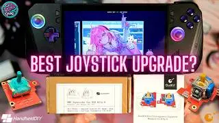 ROG Ally X Joystick Upgrade Showdown: Gulikit Hall Effect vs HandHeldDIY TMR 