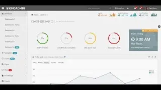 How to customize an Advanced Admin Panel Template Using PHP and Bootstrap Part 1/2
