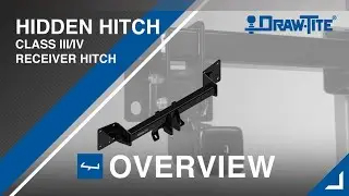 Overview: HIDDEN HITCH® Series by Draw•Tite® | The Hitch Only When You Need It!