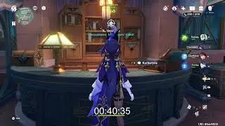 Genshin Impact login speedrun