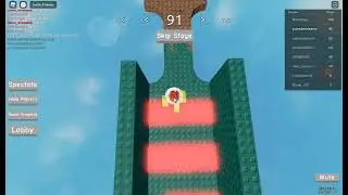 roblox TROLL Jump Per Difficulty Chart Obby Stage 91