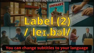 Label meaning (2) with 5 examples