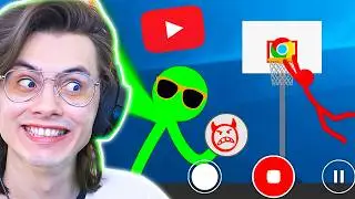 ŞİMDİ DE YOUTUBER OLDULAR (Animasyon vs Youtuber Alan Becker) Tepki