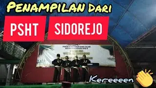 PENAMPILAN DARI PSHT SIDOREJO #anaschannel #pentasseni #psht #pshtjaya