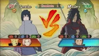 Naruto Shippuden: Ultimate Ninja Storm Revolution - Sasuke vs Madara