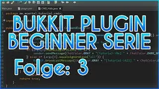 Bukkit Plugin Beginner Serie #3 - Nachrichten an Spieler | Spigot 1.13.1