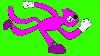 Decrane Running Angry Green Screen(FREE TO USE)