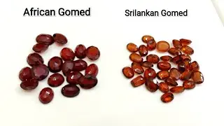 difference between Africa Gomed hessonite stone & Srilankan Ceylon Gomed Hessonite Stone