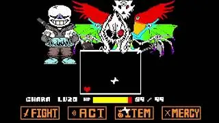 Dust!Paint Sans Fight | UNDERTALE Fangame |