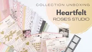 Heartfelt Collection Unboxing + Giveaway // Rosie's Studio