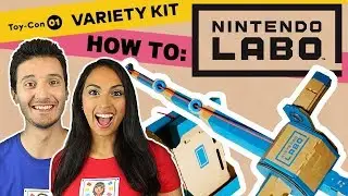 How to Build: NINTENDO LABO “TOY-CON FISHING ROD” with The Nintendo Power Couple {HANDS-ON TUTORIAL}