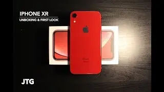 iPhone XR Unboxing & First Look (PRODUCT Red)