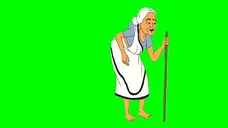 thakurma talking greenscreen animation video | free green screen | no copyright greenscreen bd
