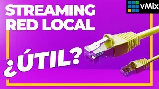 vMix ▪ Streaming by LOCAL Network ► Learn how USING LiveLAN works [English Tutorial for beginners]