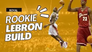 Best ROOKIE LeBron James build in NBA2K25