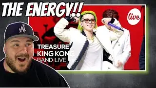 [4K] TREASURE - “KING KONG” Band LIVE Concert [it's Live] K-POP | Reaction