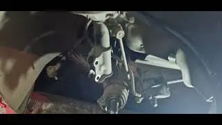 geely ck замена поворотный кулак, цилиндр сцепления, тормозные цилиндры