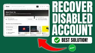 How to Recover a Disabled Fiverr Account