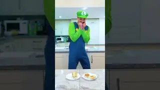 Sneaky Luigi tricked Mario and Princess Peach 