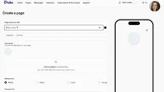 How to choose your page name and custom link | otake tutorial